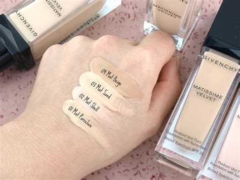 givenchy velvet foundation review|Givenchy Matissime Velvet Radiant Mat Fluid Foundation: .